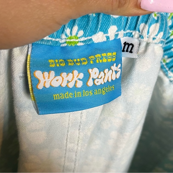 Big Bud Press Floral Work Pants size M - Picture 5 of 5